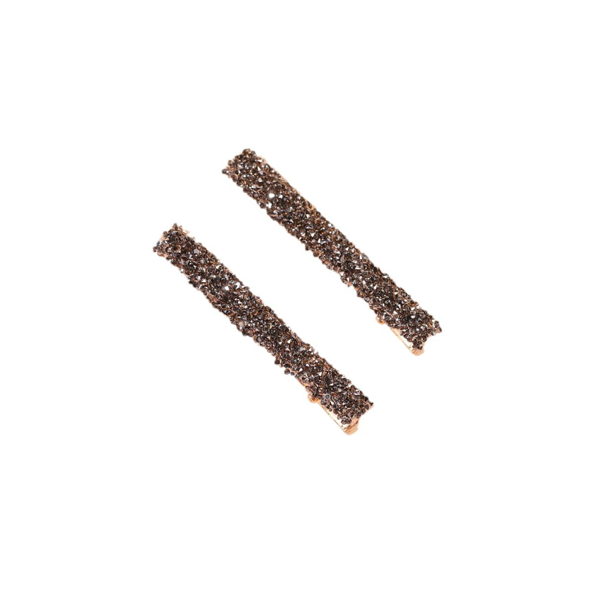 Wholesale New Simple and Fashionable One-word Duckbill Clip Internet Popular Full Diamond Super Flash Bangs Side Clip Hair Accessories Hair Clip